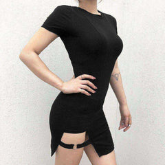 Summer Side Slit Leg Dress