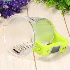 Aesthetic Multifunctional Digital Temperature Liquid Measuring Scale Cups