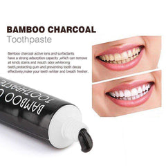 Aesthetic Natural Bamboo Activated Charcoal Whitening Toothpaste