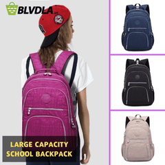 Large Capacity Travel School Nylon Waterproof Backpack