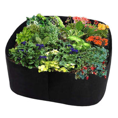 Fabric Raised Garden Bed Rectangle Planting Container Growth Bag
