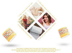 100% Biodegradable & Flushable Diaper Liners 100 Sheets Per Roll