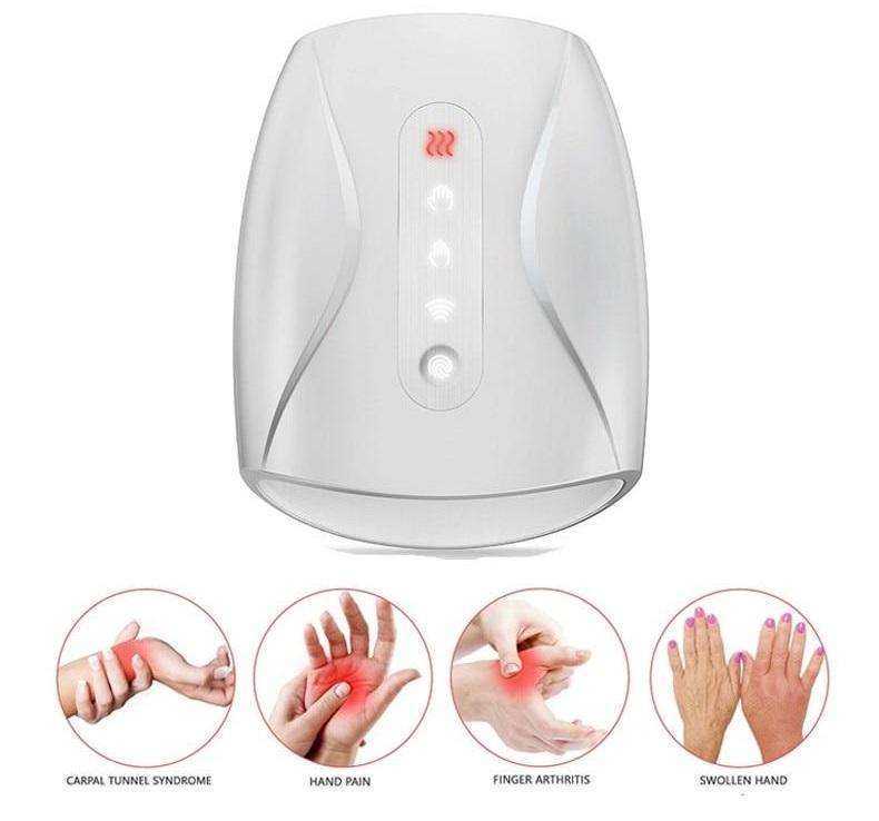 New Electric Hand Palm Finger Acupoint Wireless Massager Device