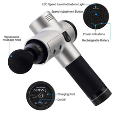 Tissue Massage Gun Muscle Massager Body Relaxation