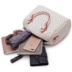 Women's Fashion Leather Bags 6 Piece Set Designer