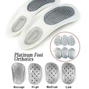 Platinum Arch Support Insoles Foot Pain Orthotics Reliever