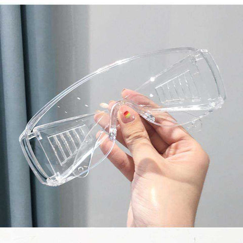 Image of Colorful Transparent Protective Antidust Mask Full Face Shield