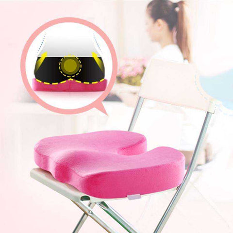 Image of U Seat Car Office Memory Foam Cloud Cushion