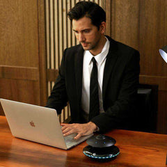 Levitating UFO speaker led table lamp