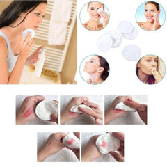 12 pcs Reusable Makeup Remover Bamboo Cotton Facial Cleansing Pad