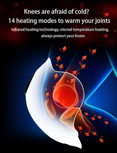 Smart Infrared Light Heated Vibration Knee Joint Massager