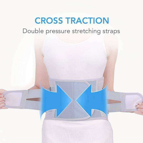 Image of High Quality Lumbar Support Belt Disc Strain Relief Spine Decompression Brace