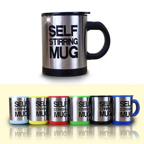 Image of 400ml Automatic Self Stirring Mug Stainless Steel Thermal Double Insulated Smart Cup