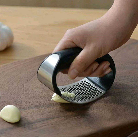 Image of Stainless Steel Manual Curve Fruit Vegetable Garlic Chopping Tools