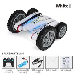 4WD 2.4G Radio Remote Control Double Side Stunt 360° Reversal Cars - AWAKENING AESTHETICS