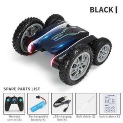 4WD 2.4G Radio Remote Control Double Side Stunt 360° Reversal Cars - AWAKENING AESTHETICS