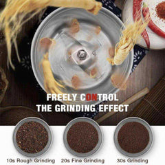 High Quality Stainless Steel Coffee Bean Grinder Smash Machine