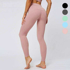Aesthetic High Waist Yoga Pants Athletic Leggings For Women