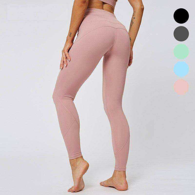 Aesthetic High Waist Yoga Pants Athletic Leggings For Women