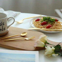 Gold Stainless Steel Cutlery Set