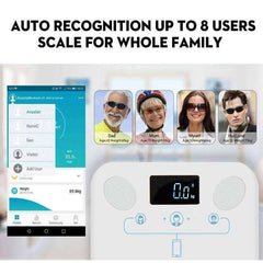 High Quality Bluetooth BIA Technology Body Weight Bathroom Scale