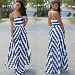 Beautiful Summer Long Sleeveless Dress