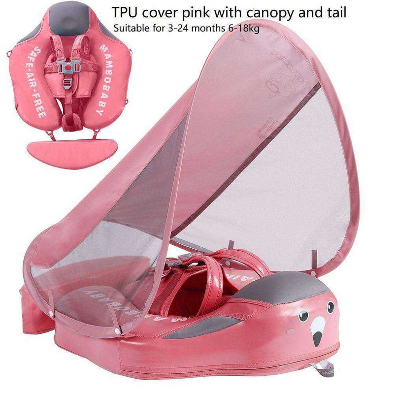 Solid Non-inflatable Newborn Baby Lying Swimming Ring Waist Float Pool Toys