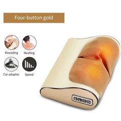 Infrared Cervical Neck Shoulder Back Body Shiatsu Electric Massage Heating Pillow
