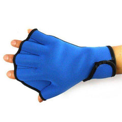 Swimming Water Aerobics Webbed Neoprene Paddle Gloves