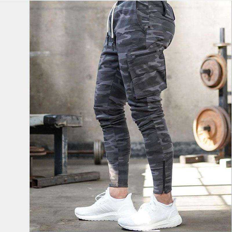 Men Camouflage Joggers Sports Trouser