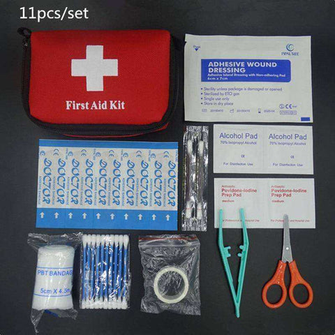 Image of Traveling Survival Emergency Bag Mini Family First Aid Medical Kit
