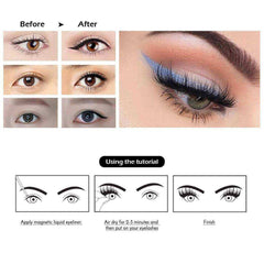 Aesthetic Adorable Magnetic False Eyelashes Extension Kit