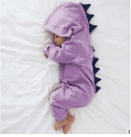 Newborn Dinosaur Onesie Hooded Romper Jumpsuit For Babies