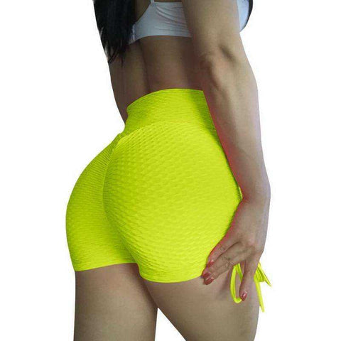 Image of 2021 Women Breathable Gym Jogging Yoga Sports Fitness Solid Color Thin Skinny Shorts Leggings