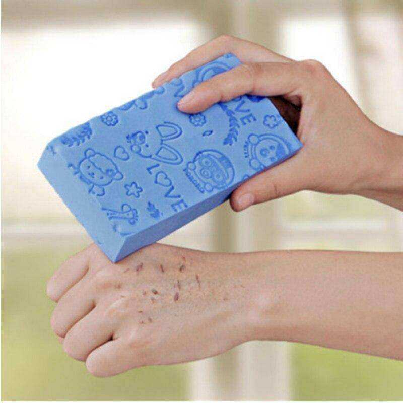 Bath Sponge Lace Printed Baby Scrub Shower