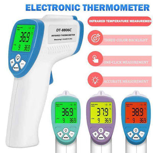 Digital Infrared Forehead LCD Display Non Contact Baby Adult Body Thermometer
