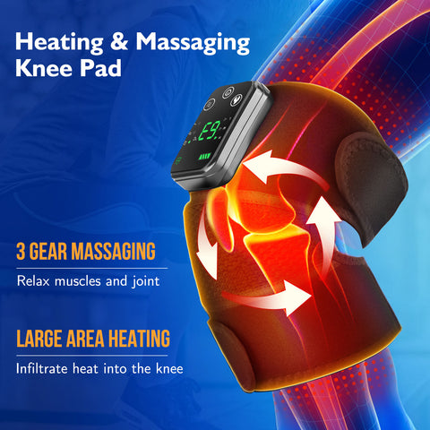 Image of Aesthetic Heated Knee Massager