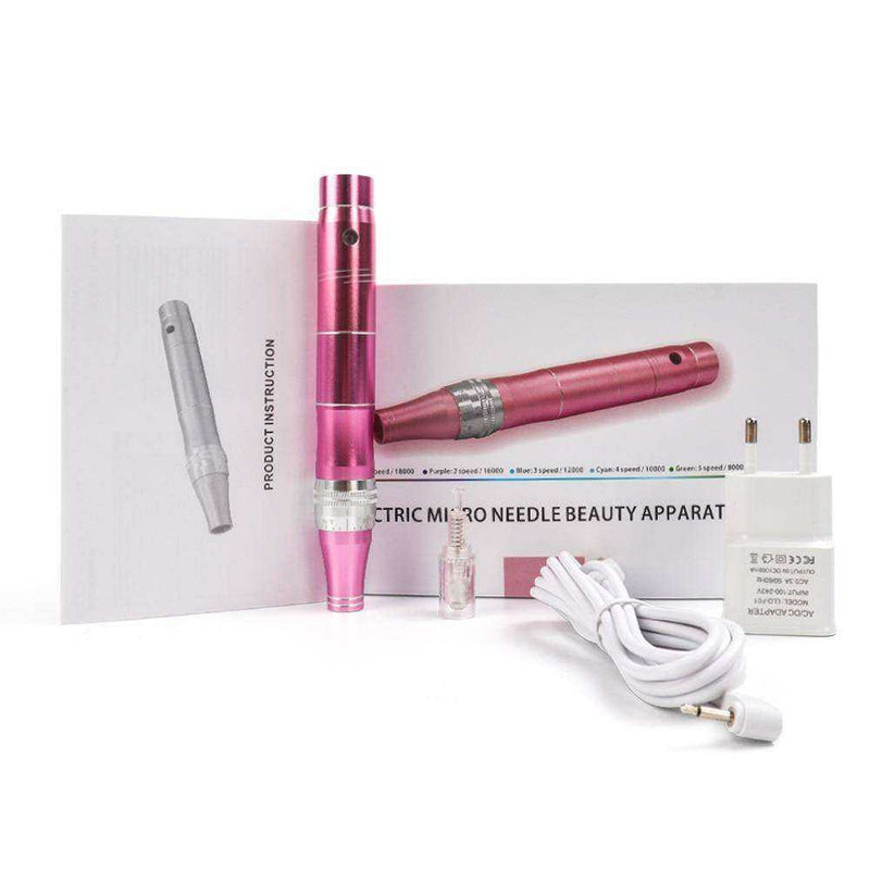 Electric Derma Micro Needle Pen Anti Aging Skin Therapy