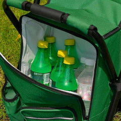 Outdoor Folding Camping Fishing Chair Stool Portable Backpack Seat Bag