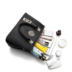 Embroidery Messenger Women Leather Handbags