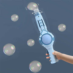 Elastic Electric Smoke  Bubble Blower Children Toys