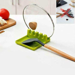 Silicone Utensil Rest Drip Pad Heat-Resistant Rack Shelf