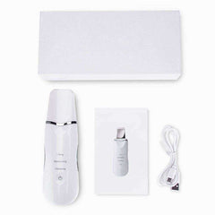 Rechargeable Ultrasonic Face Skin Deep Cleansing Pore Exfoliator