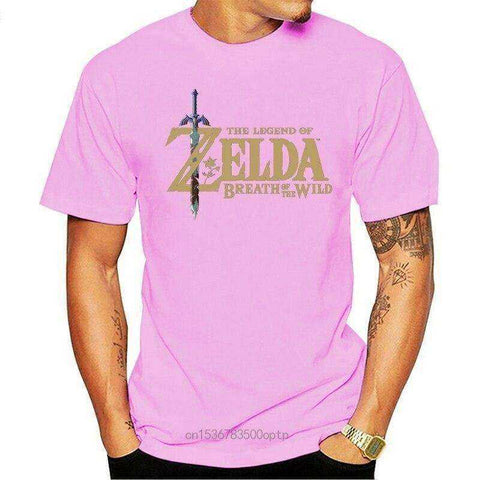Image of Men The Breath Of Wild Zelda Design T-Shirts