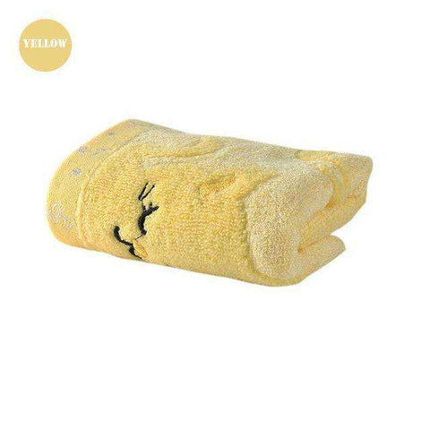 Bamboo Fiber Music Cat Soft Towel