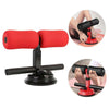 New Fitness Sit Up Bar Floor Assistant Stand Padded Ankle Support