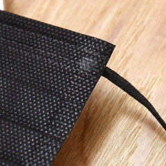 3 Layer Black Disposable Facial Masks