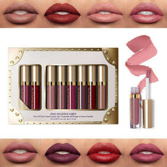 8Pcs Professional Lip Glaze Gloss Waterproof Makeup Matte