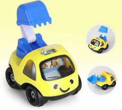 Mini Inertial Off-Road Plastic Friction Stunt Pullback Children Toy Car for boys