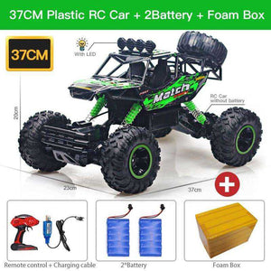 ZWN 1:12 / 1:16 4WD Radio Remote Control 2.4G Buggy Off-Road Car Toys for Children With Led Lights